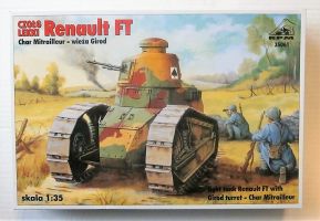 Thumbnail RPM 35061 LIGHT TANK RENAULT FT CHAR MITRAILLEUR WITH GIROD TURRET