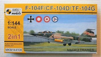 Thumbnail MARK I MODELS 144108 F-104F/CF-104D/TF-104G MACH 2 TRAINER