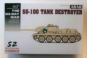 Thumbnail DRAGON 3572 SU-100 TANK DESTROYER  50th ANNIVERSARY THE SIX DAY WAR 