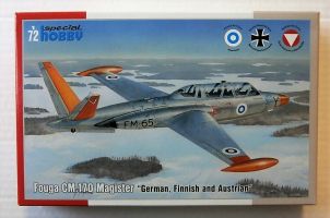 Thumbnail SPECIAL HOBBY 72373 FOUGA CM.170 MAGISTER  GERMAN FINNISH AND AUSTRIAN 