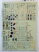 Thumbnail MODELDECAL 1944. 75 ROYAL AIR FORCE TORNADO GR1 ROYAL NAVY HARRIER T4N