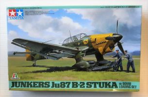 Thumbnail TAMIYA 37008 JUNKERS JU87 B-2 STUKA WITH BOMB LOADING SET