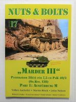 Thumbnail CHEAP BOOKS ZB2257 NUTS   BOLTS VOLUME 17 MARDER III - PART 1 AUSFUHRUNG M - VOLKER ANDORFER. MARTIN BLOCK. JOHN NELSON
