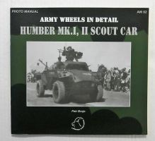 Thumbnail CHEAP BOOKS ZB2262 ARMY WHEELS IN DETAIL HUMBER MK.I II SCOUT CAR - PETR BROJO