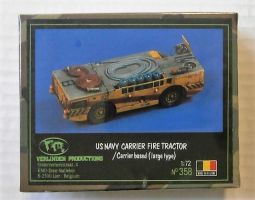 Thumbnail VERLINDEN PRODUCTIONS 358 US NAVY CARRIER FIRE TRACTOR/ CARRIER BASED LARGE TYPE