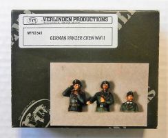 Thumbnail VERLINDEN PRODUCTIONS 5411 GERMAN PANZER CREW WWII
