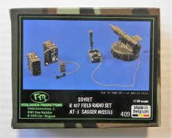 Thumbnail VERLINDEN PRODUCTIONS 409 SOVIET R 107 FIELD RADIO SET AT-3 SAGGER MISSILE