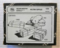 Thumbnail VERLINDEN PRODUCTIONS 35009 MILITARY SUPPLIES