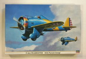 Thumbnail HASEGAWA 08156 P-26A PEASHOOTER 20th Pursuit Group