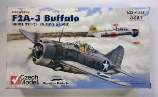 Thumbnail CZECH MODEL 3201 F2A-3 BUFFALO MODEL 339-23 US NAVY   USMC