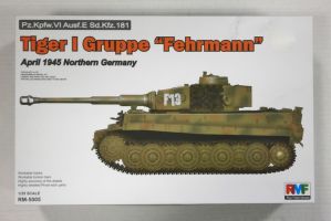 Thumbnail RYE FIELD MODEL 5005 TIGER I GRUPPE FEHRMANN Pz.Kpfw.VI Ausf.E Sd.Kfz.181 APRIL 1945 NORTHERN GERMANY