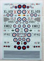 Thumbnail XTRADECAL 44009 RAF HAWKER SIDDELEY ARGOSY AND BLACKBURN BEVERLEY