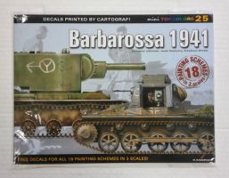 Thumbnail CHEAP BOOKS ZB1073 DECALS PRINTED BY CARTOGRAPH - BARBAROSSA 1941