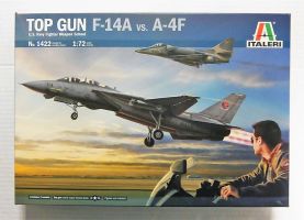 Thumbnail ITALERI  1422 TOP GUN US NAVY FIGHTER WEAPON SCHOOL F-14A vs A-4F