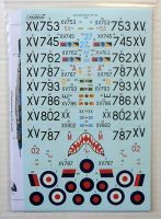 Thumbnail XTRADECAL 48211 EARLY RAF HARRIER GR.1/3s