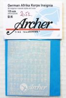 Thumbnail  2051. ARCHER FINE TRANSFERS AR35026W GERMAN AFRIKA KORPS INSIGNIA