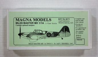 Thumbnail MAGNA 4672 MILES MASTER Mk.I/IA