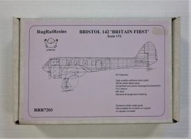 Thumbnail RUGRAT 7203 BRISTOL 142 BRITAIN FIRST