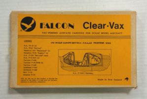 Thumbnail FALCON CLEAR-VAX CANOPIES SET NO. 6 U.S.A.A.F. FIGHTERS WWII