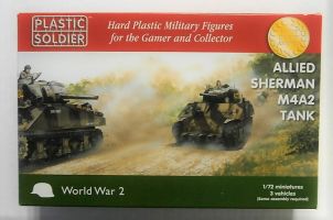 Thumbnail PLASTIC SOLDIER WW2V20034 ALLIED SHERMAN M4A2 TANK