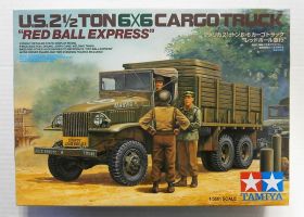 Thumbnail TAMIYA 89648 US 2 1/2 TON 6X6 CARGO TRUCK RED BALL EXPRESS