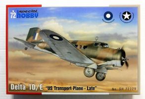 Thumbnail SPECIAL HOBBY 72329 DELTA 1D/E - US TRANSPORT PLANE - LATE