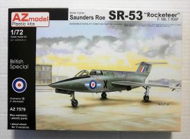 Thumbnail AZ MODEL 7579 SAUNDERS ROE SR-53 ROCKETEER F.Mk.1 RAF