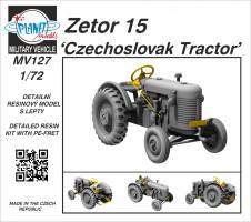 Thumbnail PLANET MODELS MV127 ZETOR 15 CZECHOSLOVAK TRACTOR