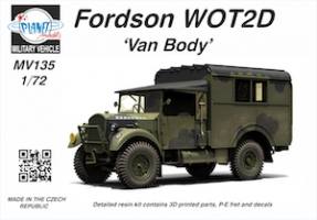 Thumbnail PLANET MODELS MV135 FORDSON WOT2D VAN BODY