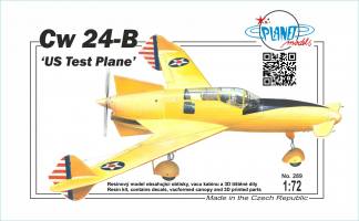 Thumbnail PLANET MODELS 289 CURTISS CW 24-B US TEST PLANE