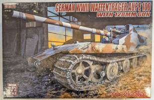 Thumbnail MODELCOLLECT 72108 GERMAN WWII WAFFENTRAGER AUF E100 WITH 128MM GUN