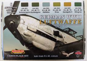 Thumbnail LIFE COLOUR CS06 GERMAN WWII LUFTWAFFE SET 1