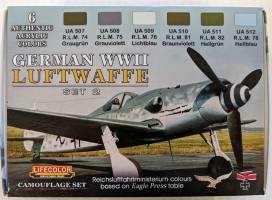 Thumbnail LIFE COLOUR CS07 GERMAN WWII LUFTWAFFE SET 2 