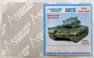 Thumbnail ACCURATE ARMOUR K028 BRITISH POST WAR HEAVY GUN TANK CONQUEROR Mk-2 