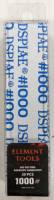 Thumbnail DSPIAE ELEMENT TOOLS DIE CUTTING ADHESIVE SANDPAPER 30 PCS 1000 