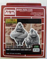 Thumbnail ZLPLA AT-004 ANIMAL TROOPERS WWII GERMAN HIPPO TANK CREW SET B 