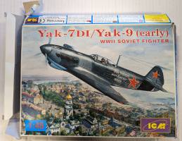 Thumbnail ICM 48041 YAK-7D1/YAK 9  EARLY  WWII SOVIET FIGHTER 
