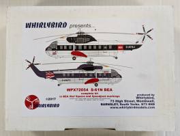 Thumbnail WHIRLYBIRD 72054 S-61N BEA COMPLETE KIT IN BEA RED SQUARE AND SPEEDJACK MARKINGS