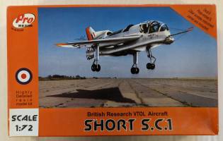Thumbnail PRO RESIN 72046 BRITISH RESEARCH VTOL AIRCRAFT SHORT S.C.1