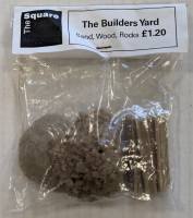 Thumbnail THE SQUARE THE BUILDERS YARD SAND  WOOD  ROCKS