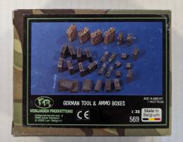 Thumbnail VERLINDEN PRODUCTIONS 569 GERMAN TOOL AND AMMO BOXES 