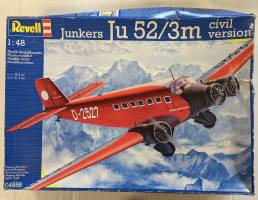 Thumbnail REVELL 04558 JUNKERS JU 52/3M CIVIL VERSION