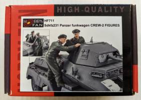 Thumbnail HOBBY FAN HF711 SDKFZ231 PANZER FUNKWAGEN CREW