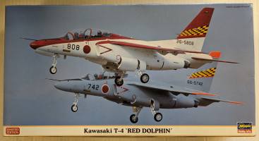 Thumbnail HASEGAWA 07380 KAWASAKI T-4 RED DOLPHIN