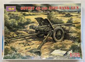 Thumbnail ICM 35022 SOVIET 45MM ANTI TANK GUN 