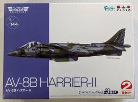1/144 Scale Model Kit Platz FC-9 AV-8B Harrier-II 2 planes set 