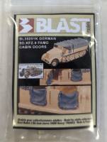 Thumbnail BLAST BL35251K GERMAN SD.KFZ.9 FAMO CABIN DOORS