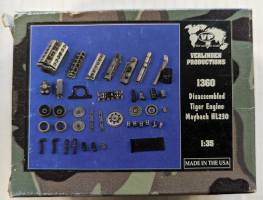 Thumbnail VERLINDEN PRODUCTIONS 1360 DISASSEMBLED TIGER ENGINE MAYBACH HL230