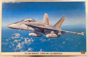 Thumbnail HASEGAWA 09339 F/A-18D HORNET VMFA AW-224 BENGALS