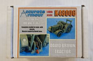 Thumbnail ACCURATE ARMOUR K48006 TRACTOR 4X2 DB VIG.1/462 DAVID BROWN TRACTOR 